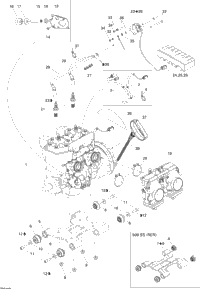 Engine Assembly And Support