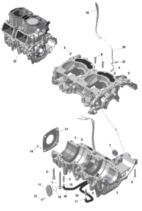 Rotax - Crankcase