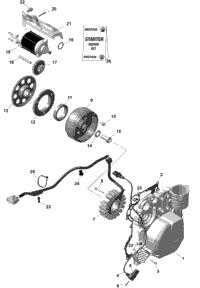 Rotax - Magneto And Electric Starter