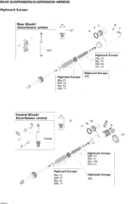 Take Apart Shock, Rear Hm
