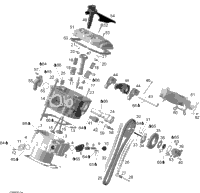 Cylinder And Cylinder Head, Rear Side