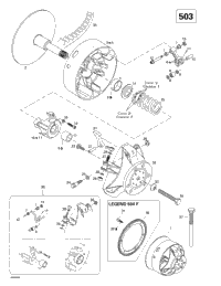 Drive Pulley (503)