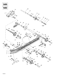 Rear Suspension (500Lc, 583)