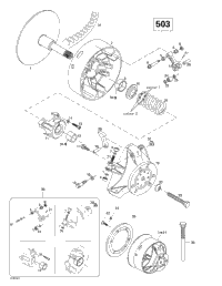 Drive Pulley (503)