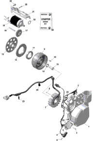Rotax - Magneto And Electric Starter