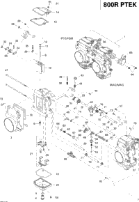 Carburetor 800Rptek