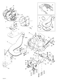 Engine Support And Muffler