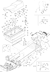 Frame And Seat 600 Wt