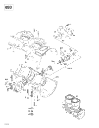 Crankcase, Water Pump And Oil Pump 2