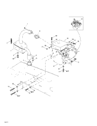 Engine Support And Muffler