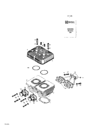 Cylinder, Exhaust Manifold