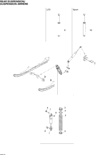 Rear Suspension Shocks Sport