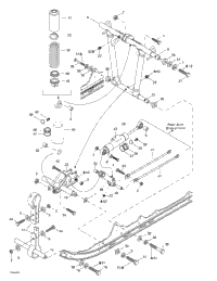 Front Arm, Rear Suspension