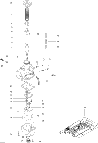 Carburetor Summit 550F
