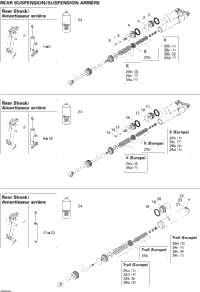 Take Apart Shock, Rear 2 (500)