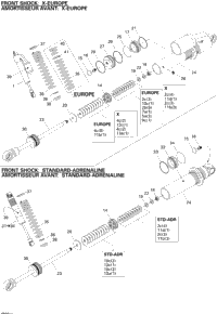 Front Take Apart Shocks