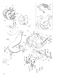 Engine Support And Muffler