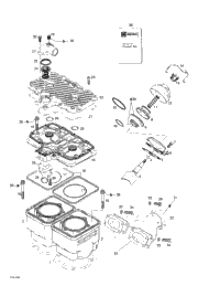Cylinder, Exhaust Manifold