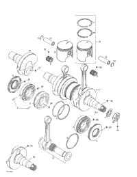 Crankshaft And Pistons