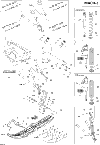 Front Suspension And Ski