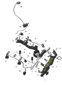 Rotax - Engine Harness And Electronic Module
