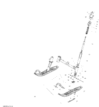 Front Suspension And Ski