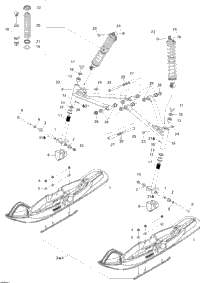Front Suspension And Ski