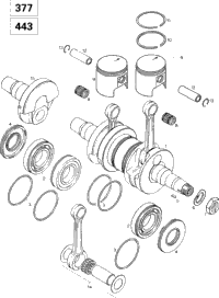 Crankshaft And Pistons 377