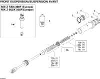 Take Apart Shock, Front Mx Z 550X Europe