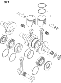 Crankshaft And Pistons 377