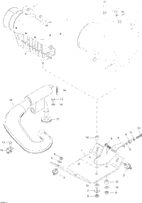 Engine And Engine Support, 600Wt
