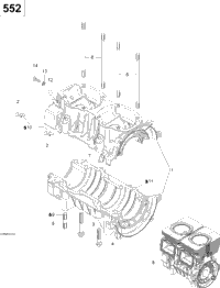 Crankcase (552)
