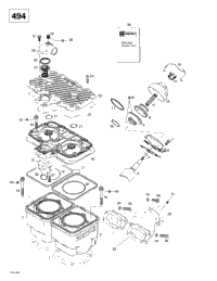 Cylinder, Exhaust Manifold