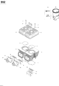 Cylinder And Cylinder Head 550