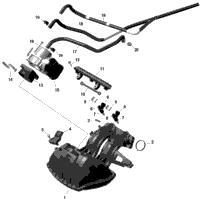 Engine - Air Intake Manifold And Throttle Body 1