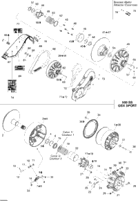 Driven Pulley Gsx 500 Ss