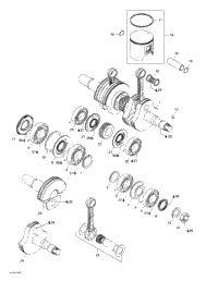 Crankshaft And Pistons