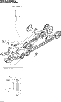 Rear Suspension Shocks 1, Le