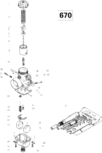 Carburetor 670Se
