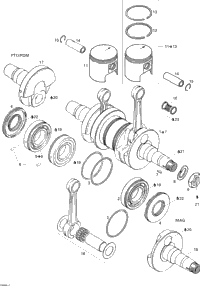 Crankshaft And Pistons