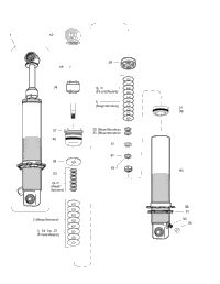 Front And Rear Take Apart Shocks