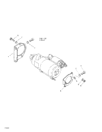 Electric Starter Bracket