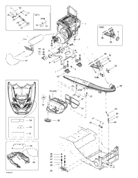 Engine Support And Muffler