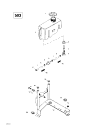 Oil Tank And Support (503)