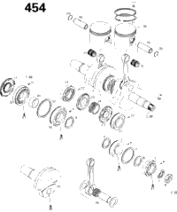 Crankshaft And Pistons 440