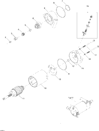 Electric Starter 800 Ho