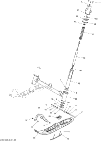 Front Suspension And Ski