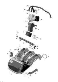 Air Intake Manifold And Throttle Body - 1200 4-Tec