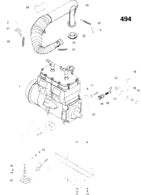 Engine And Engine Support 500