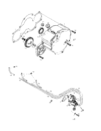 Ignition Housing Oil Pump (599)